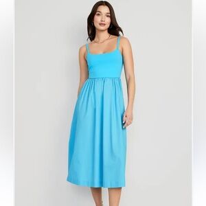 Old Navy Blue Midi Dress